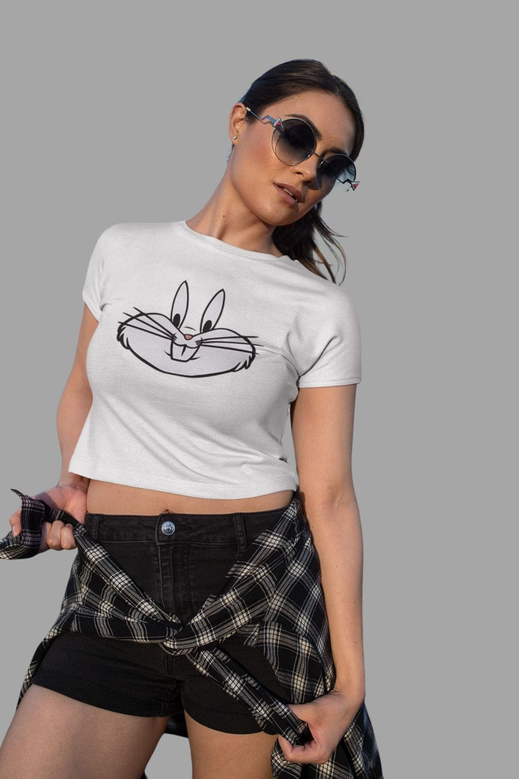 Bugs Bunny Face Crop Top