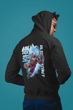 Goku Ultra Instinct Hooded Sweatshirt – Black