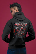 Madara & Hashirama Hooded Sweatshirt – Black