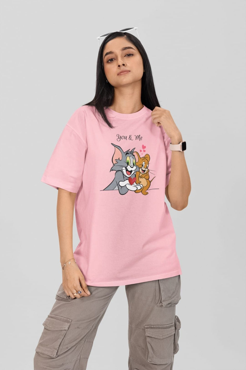 Tom and Jerry Oversized Tshirt