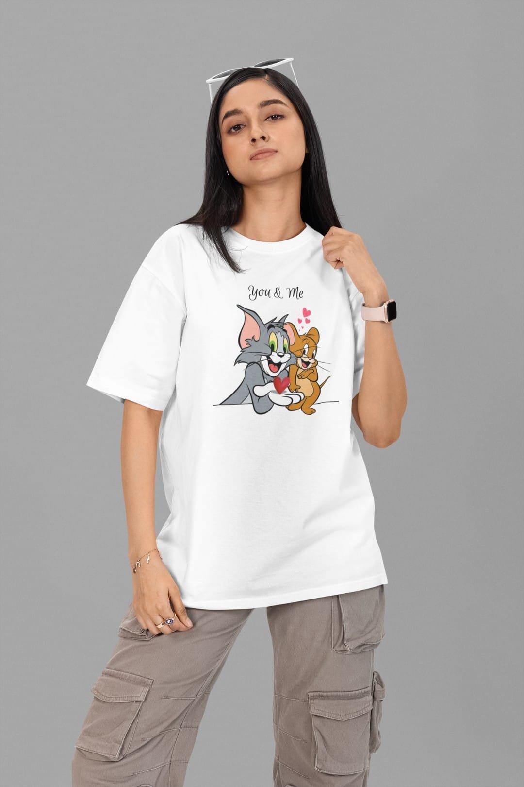 Tom and Jerry Oversized Tshirt