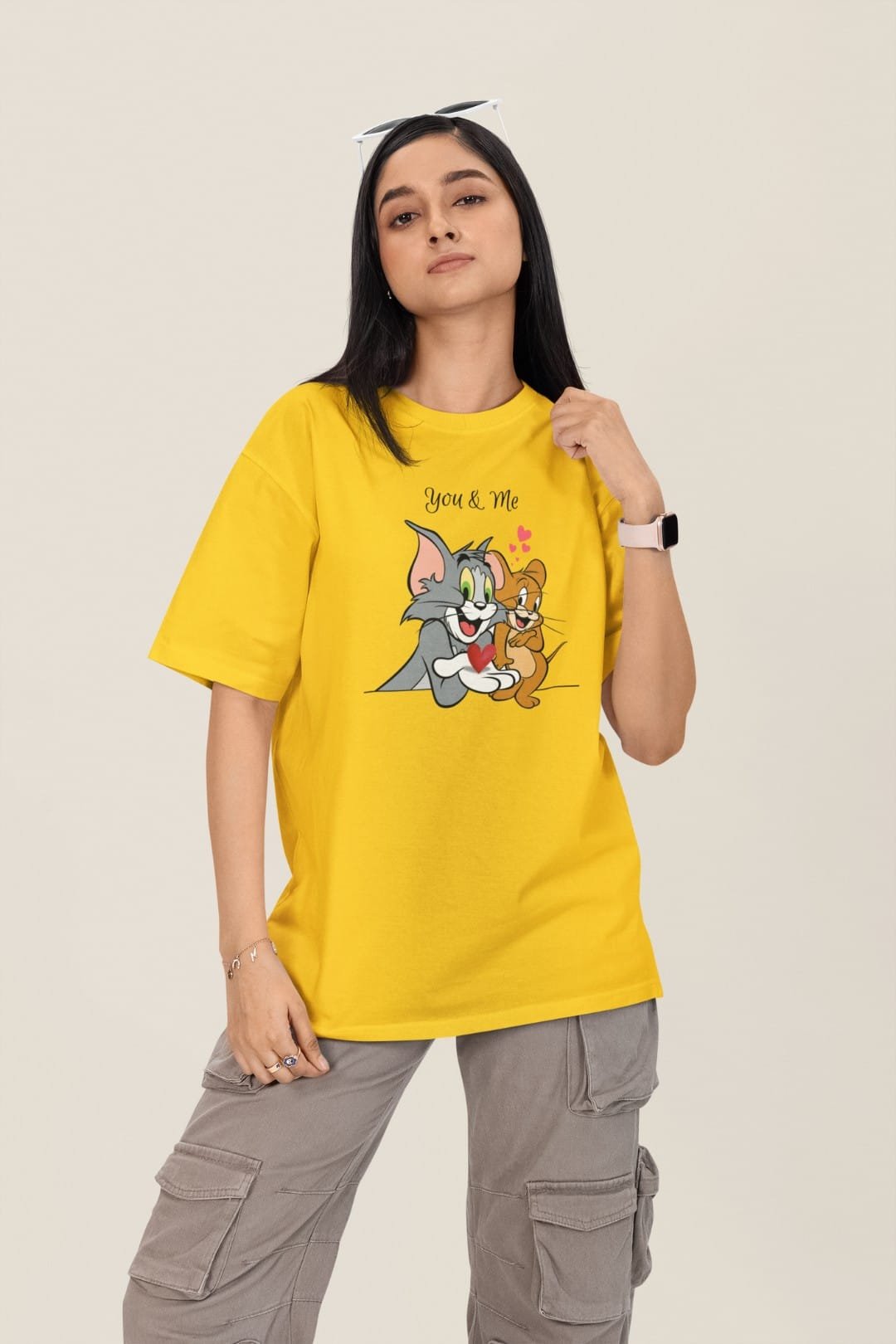 Tom and Jerry Oversized Tshirt