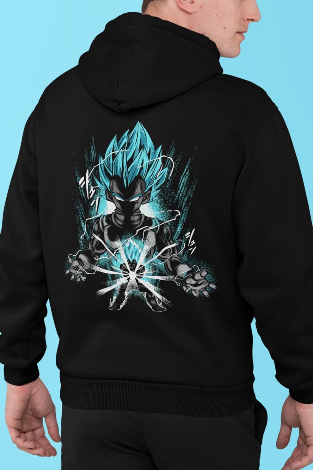 Vegeta Heavyweight Oversized Hooded Sweatshirt