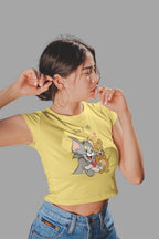 Tom and Jerry Crop Top