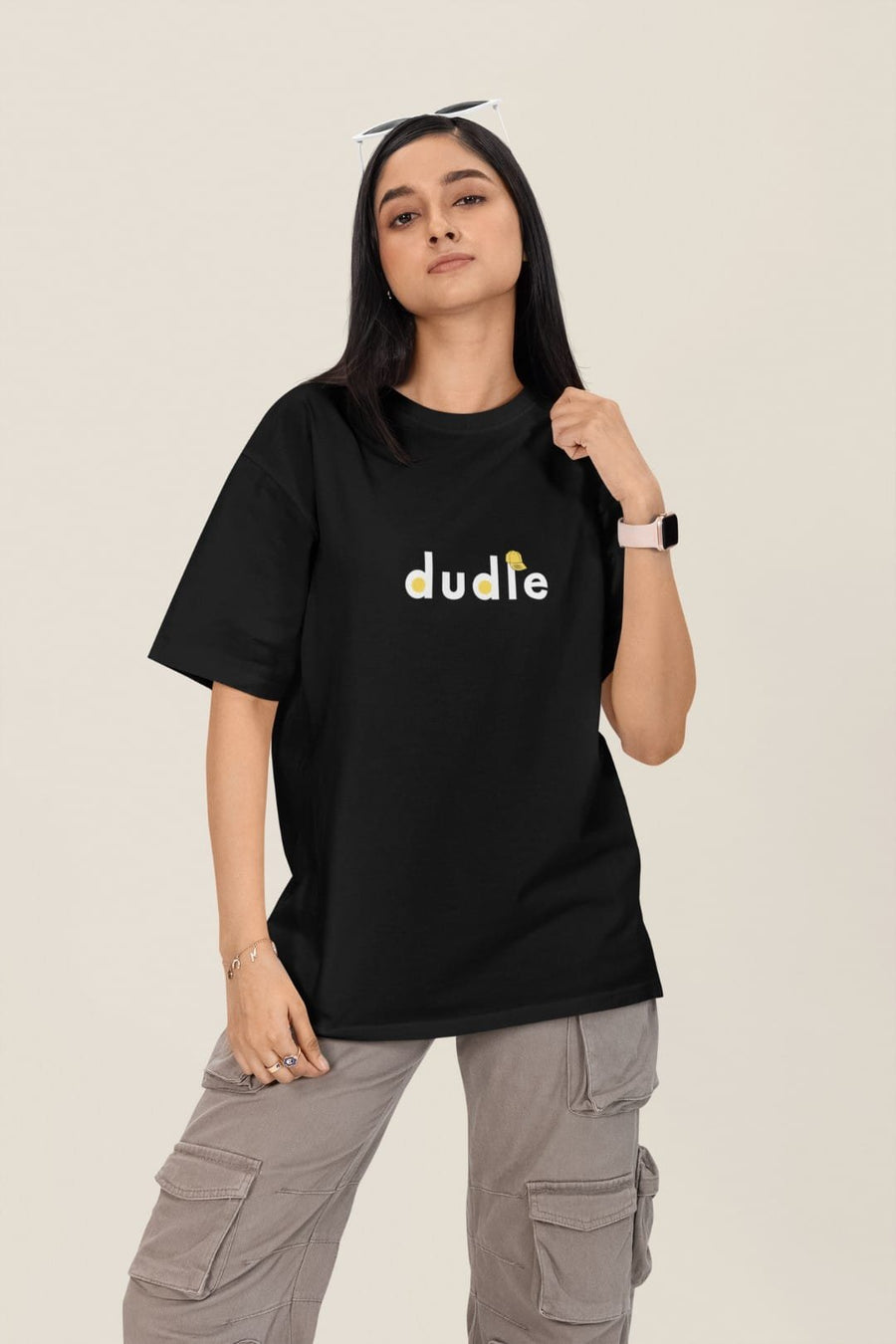 Dudle Oversized T shirt for women