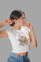 Tom and Jerry Crop Top