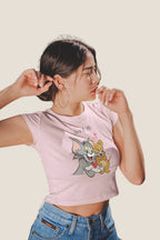 Tom and Jerry Crop Top