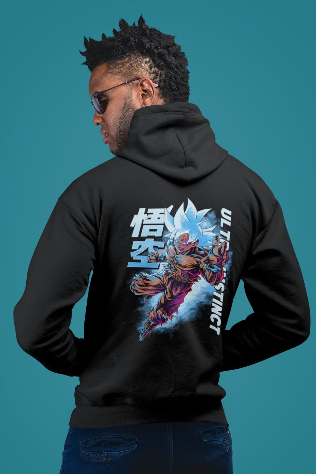Goku Ultra Instinct Hooded Sweatshirt – Black