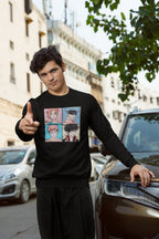 Jujutsu Kaisen Sweatshirt – 100% Cotton, Bio-Washed Black Sweatshirt by dudle