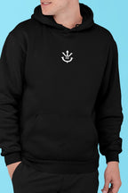 Vegeta Hooded SweatShirt with Saiyan Crest