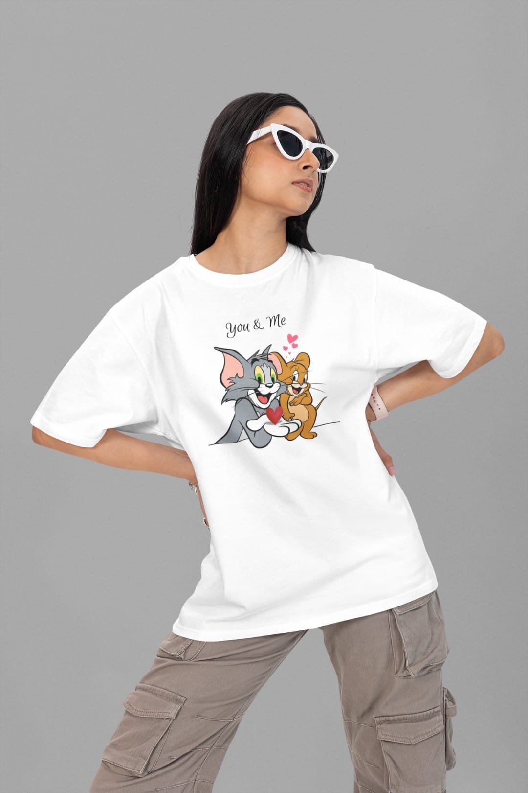 Tom and Jerry Oversized Tshirt