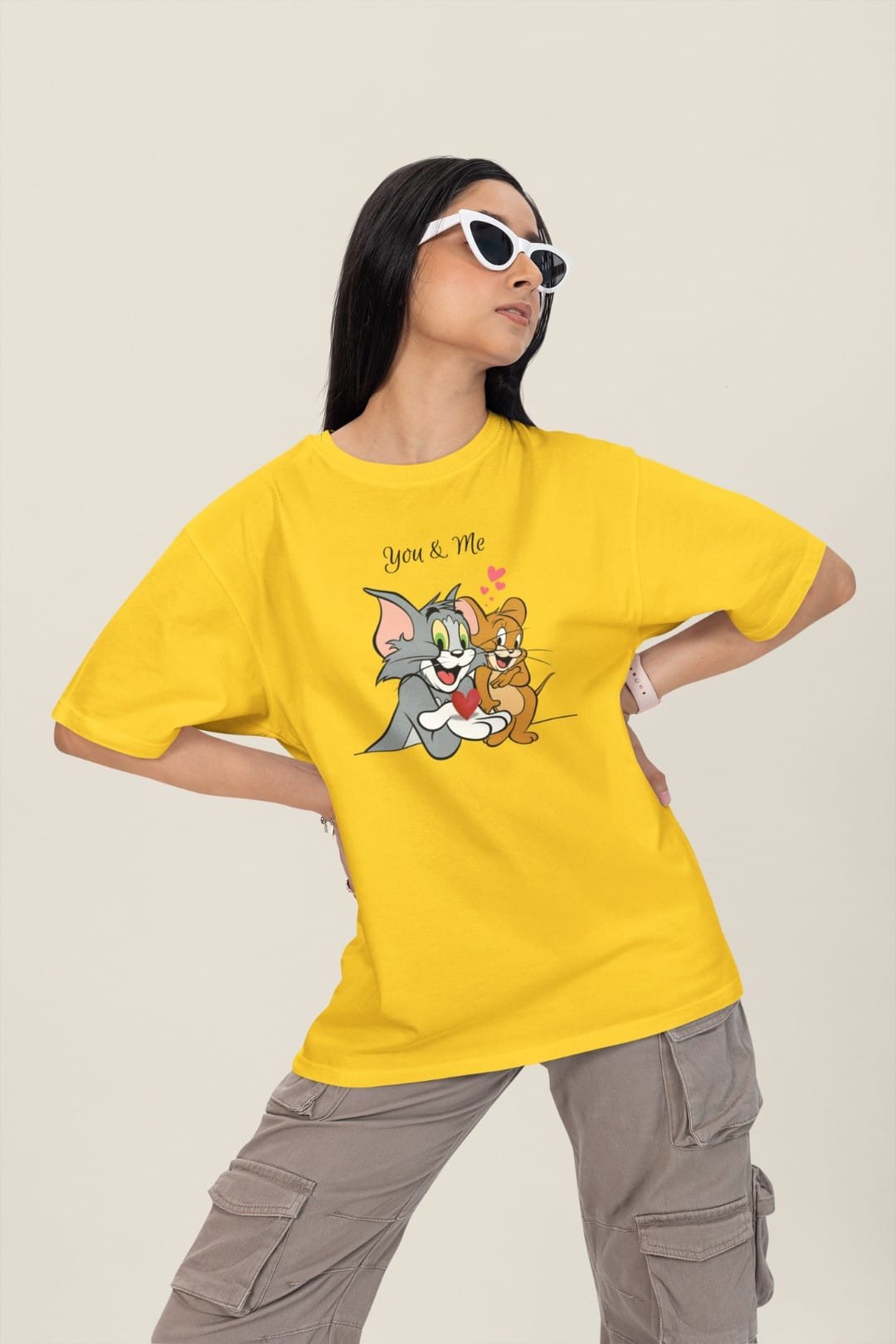Tom and Jerry Oversized Tshirt