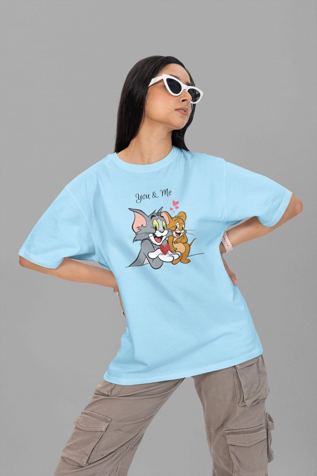 Tom and Jerry Oversized Tshirt