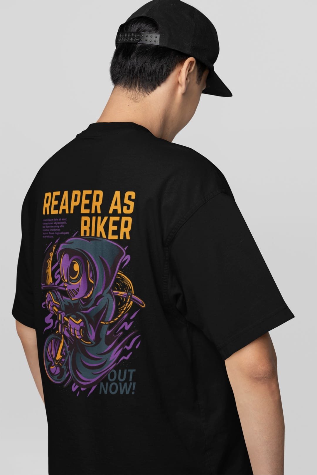 Biker Oversized Tshirt