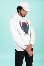Inosuke Hooded Sweatshirt – Black & White