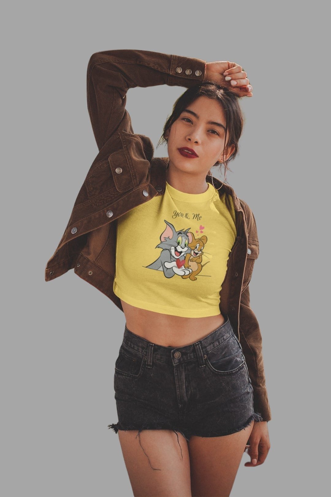 Tom and Jerry Crop Top