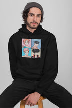 Team Jujutsu Hooded Sweatshirt – Black & White