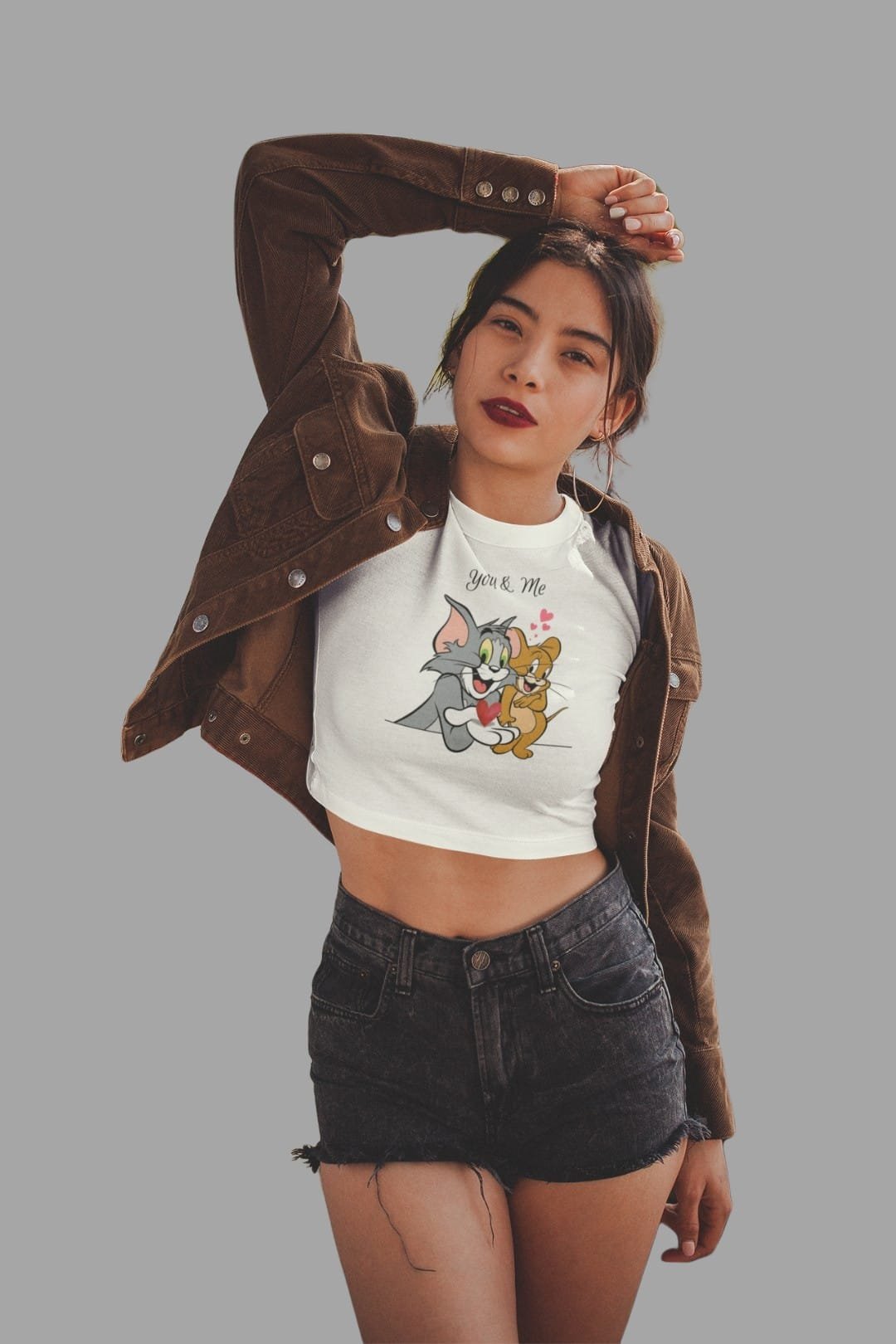 Tom and Jerry Crop Top