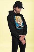 Vegeta Chibi Hooded Sweatshirt – Black