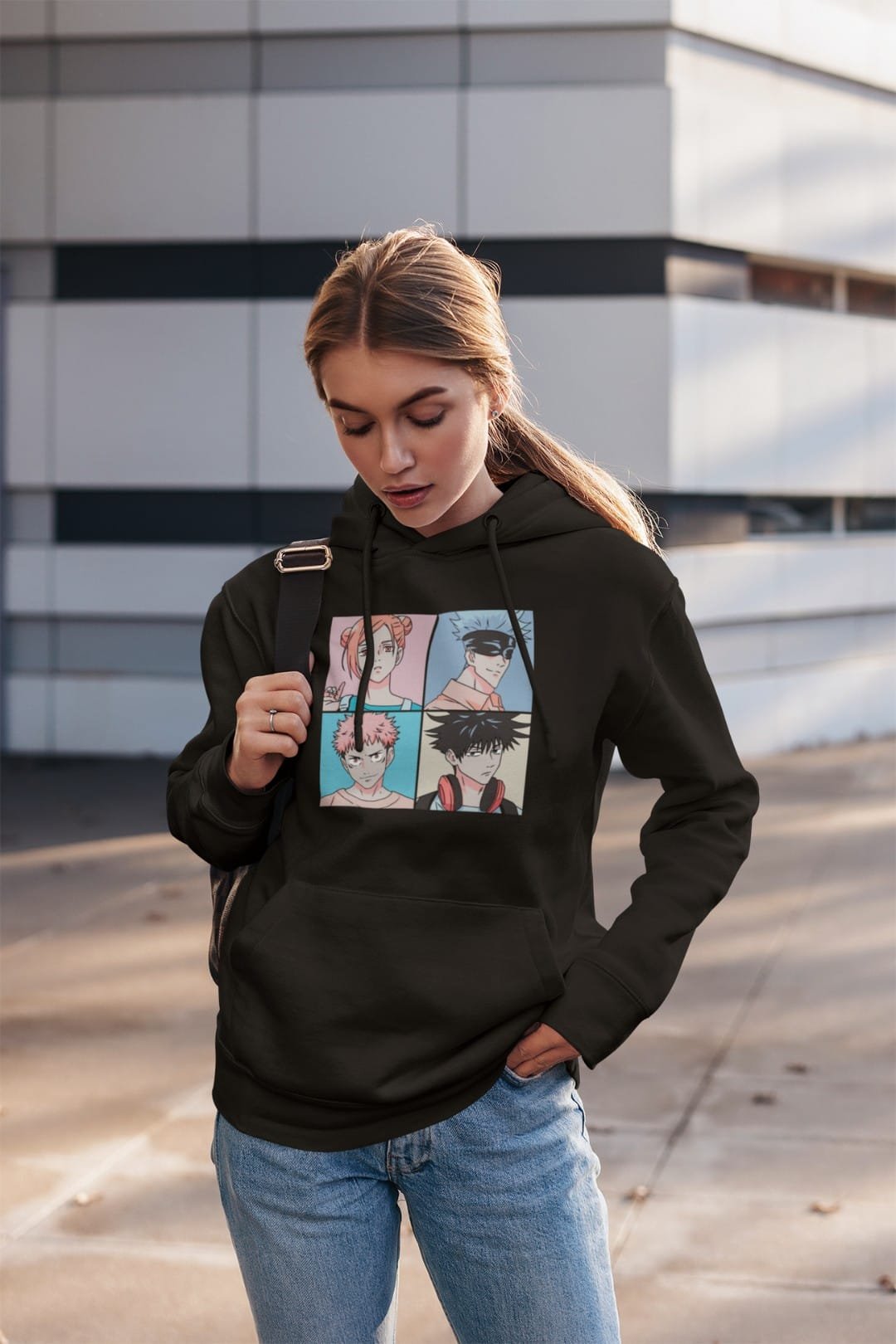 Premium Jujutsu Kaisen Team Hoodie – Iconic Anime Clothing India