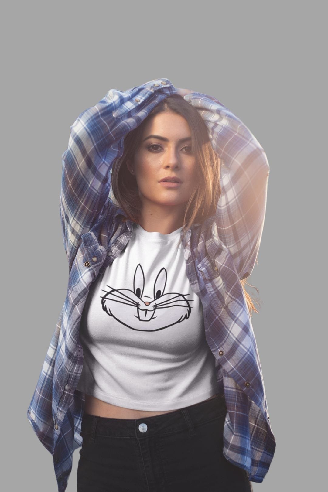 Bugs Bunny Face Crop Top