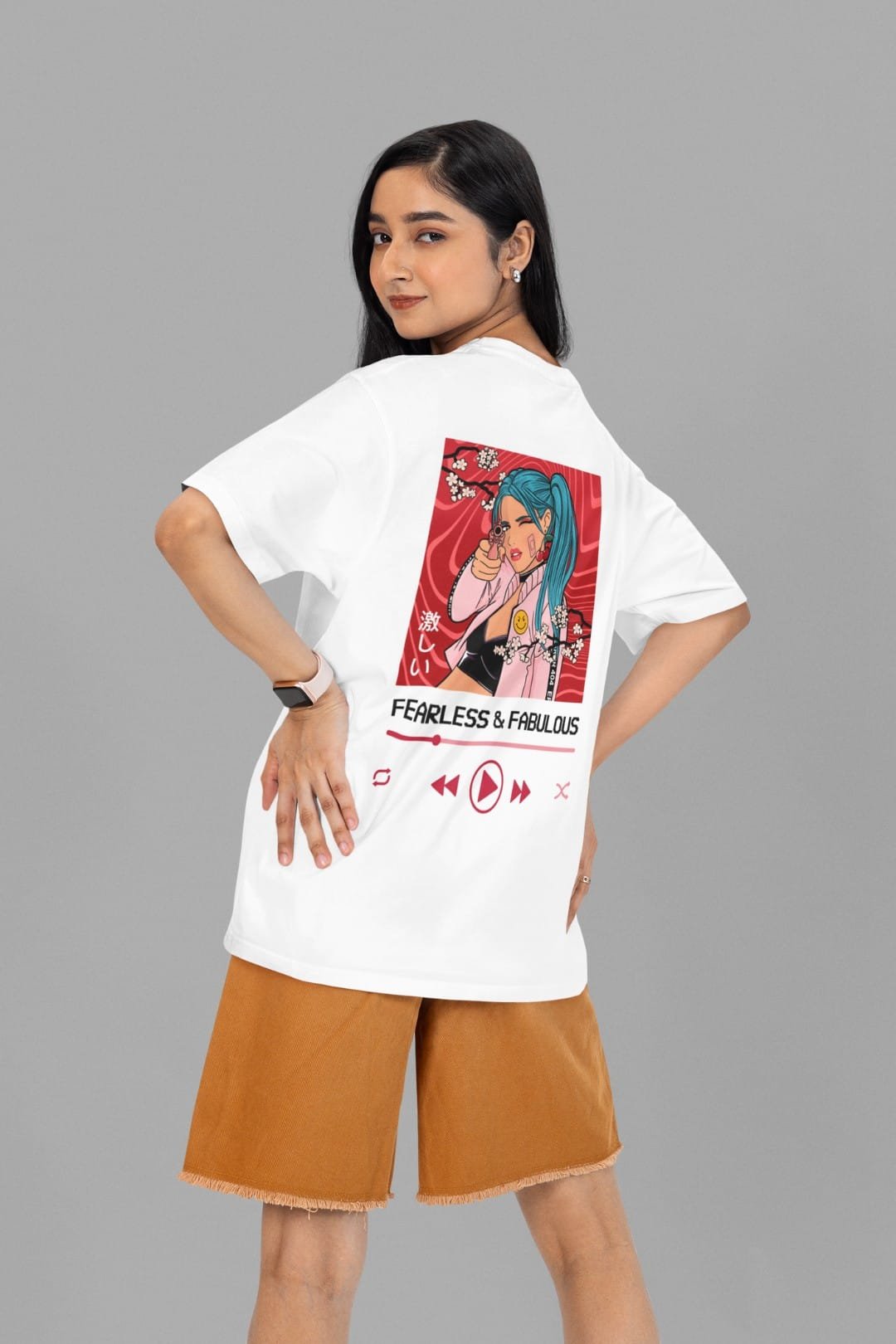 Fearless & fabulous Comfy Oversized T-shirt by dudle