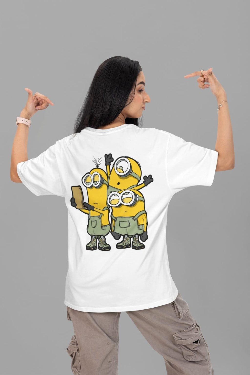 Minions oversized T-shirt for women