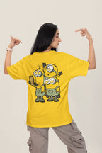 Minions oversized T-shirt for women