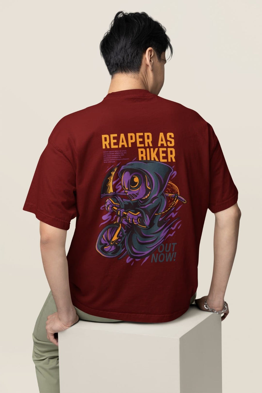 Biker Oversized Tshirt