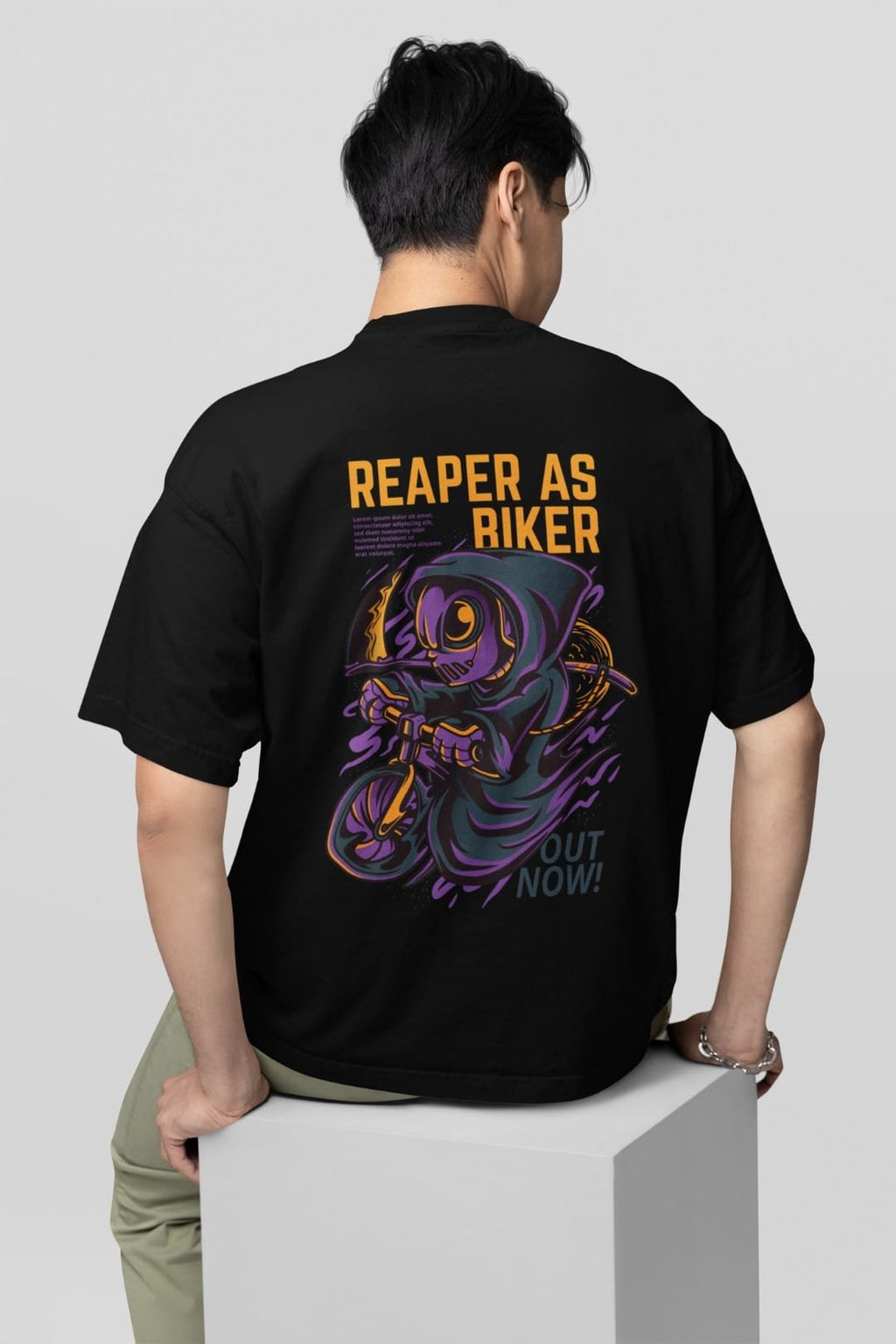 Biker Oversized Tshirt