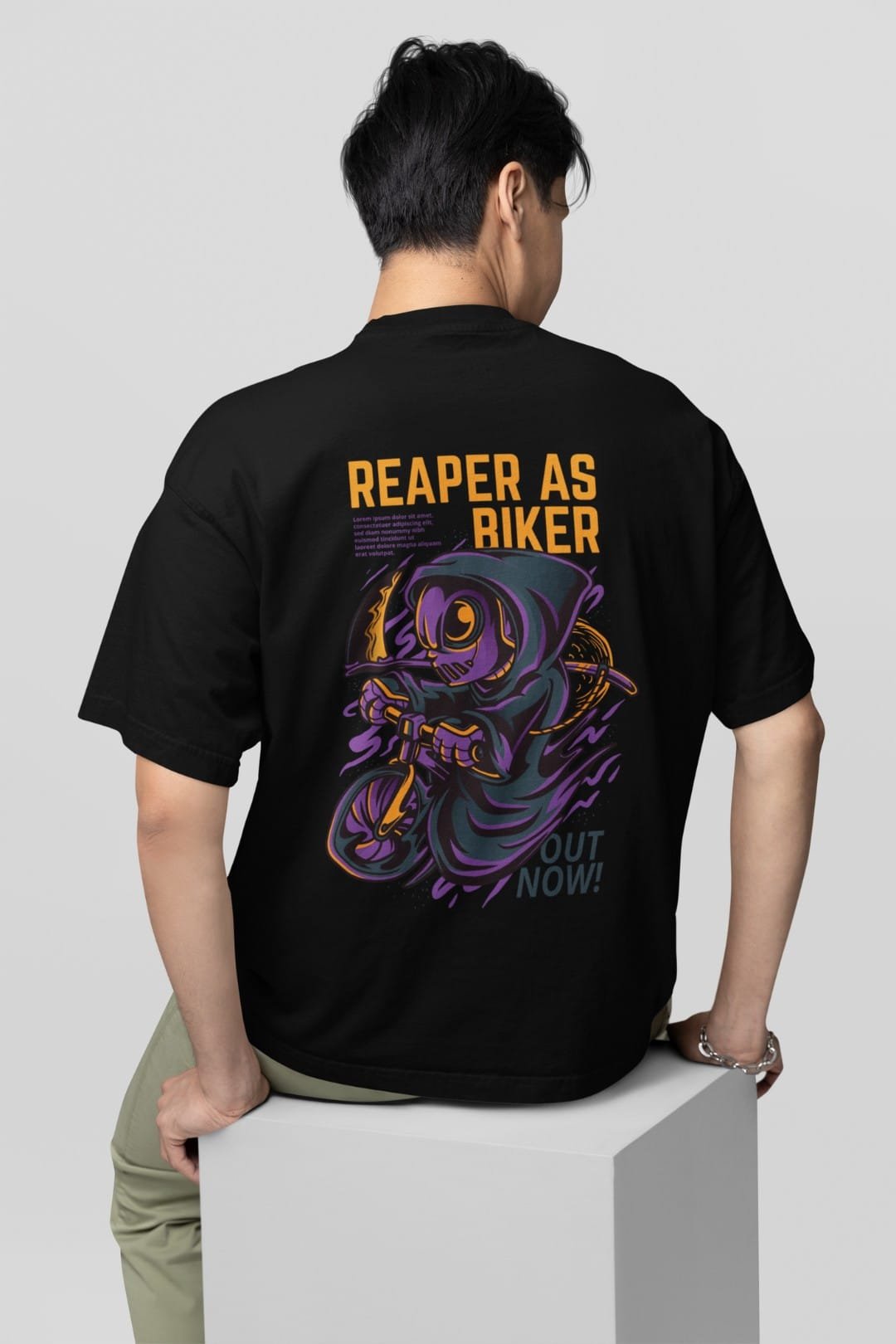 Biker Oversized Tshirt