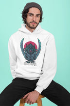 Inosuke Hooded Sweatshirt – Black & White