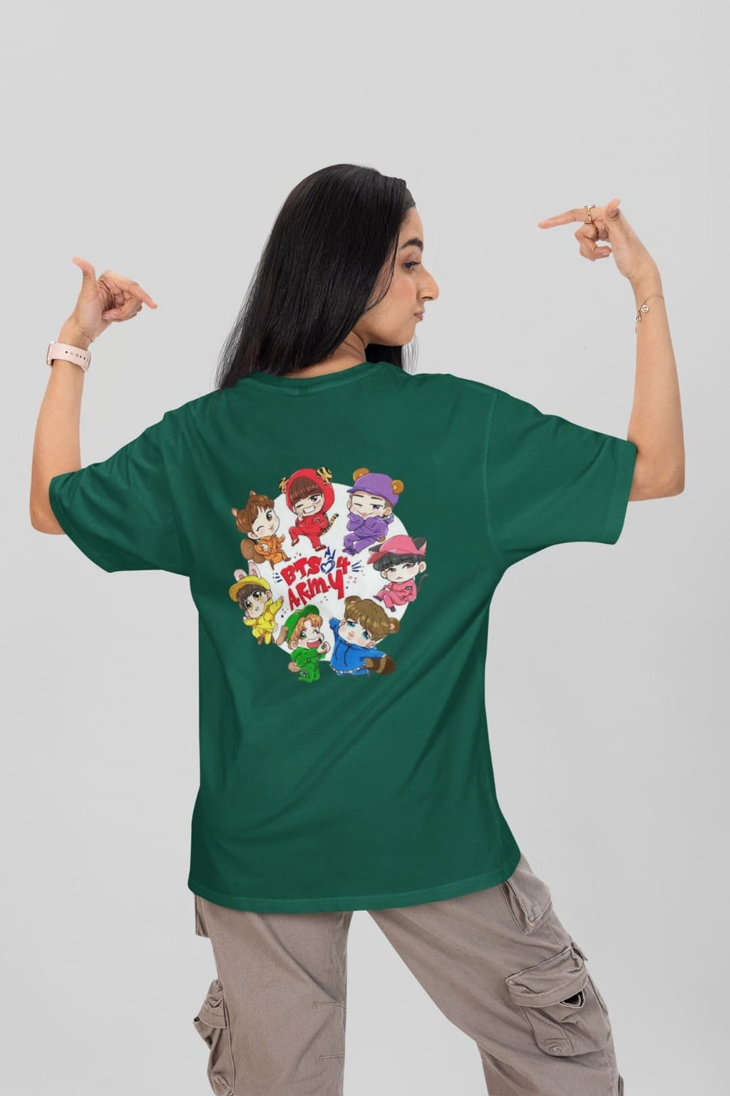 BTS Oversized tshirt by dudle
