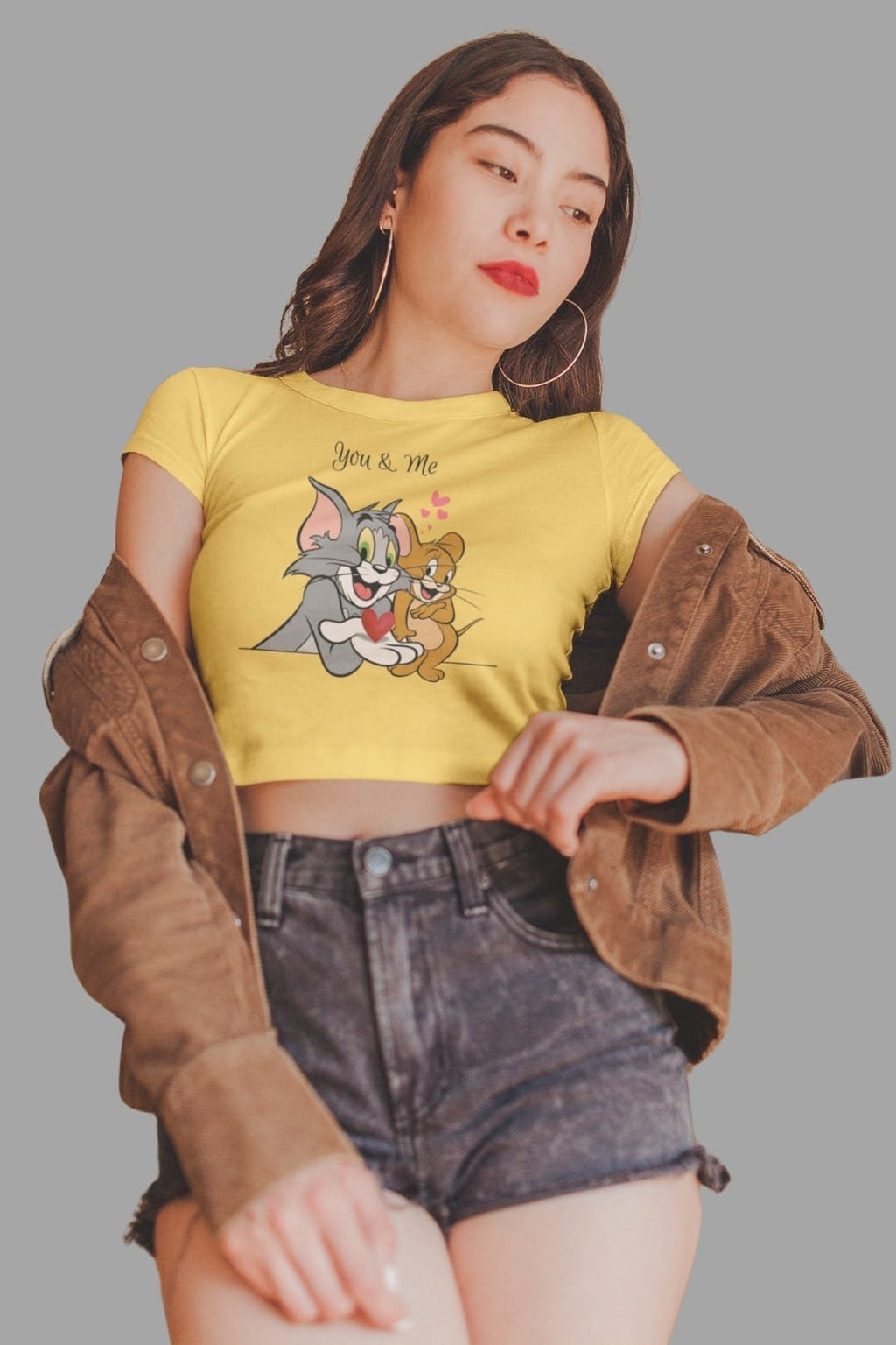 Tom and Jerry Crop Top