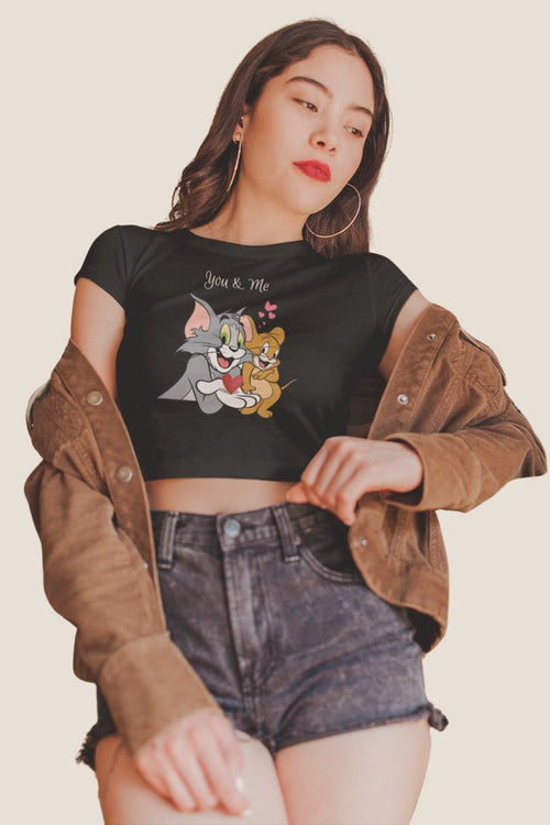 Tom and Jerry Crop Top