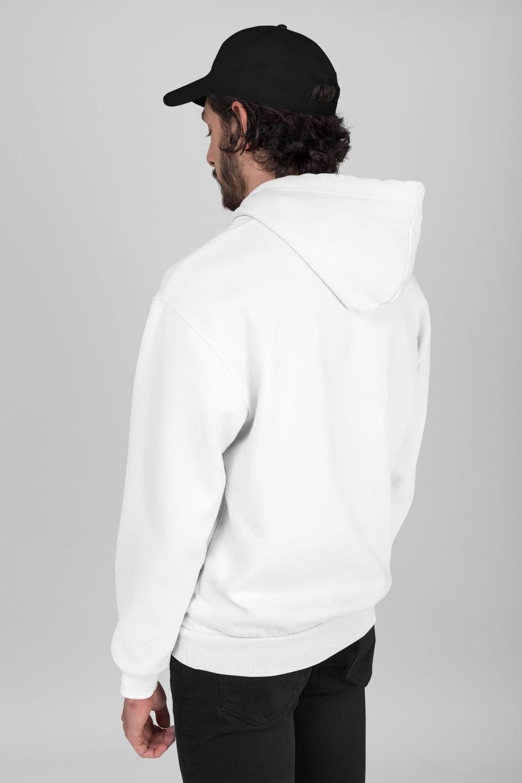 Team Jujutsu Hooded Sweatshirt – Black & White