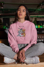 Tom and Jerry Crop Hoodie