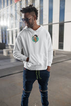 Goku Super Saiyan & Kid Goku Hooded Sweatshirt – White