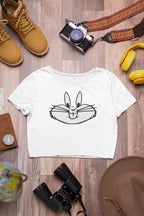 Bugs Bunny Face Crop Top