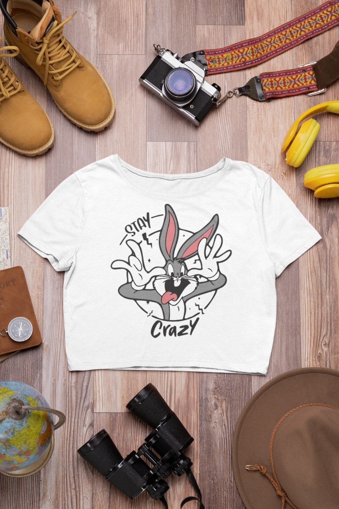 Bugs Bunny Crazy Crop Top