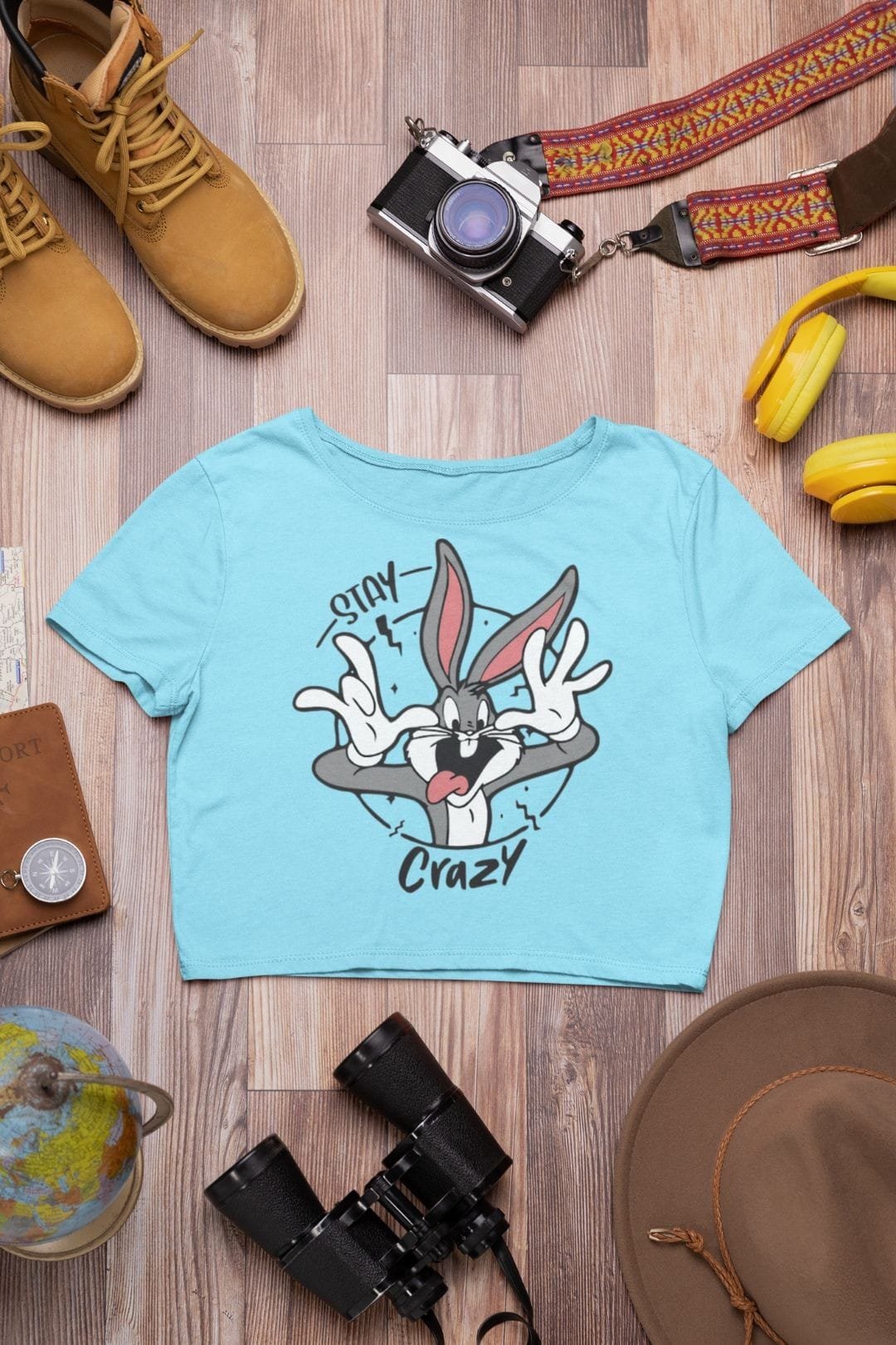 Bugs Bunny Crazy Crop Top