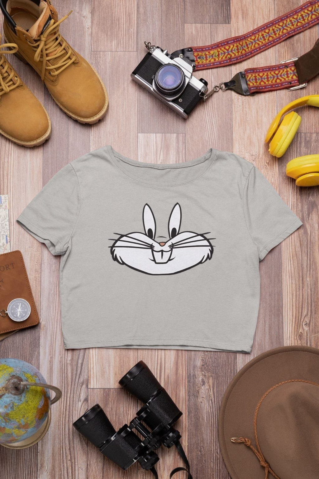Bugs Bunny Face Crop Top
