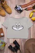 Bugs Bunny Face Crop Top