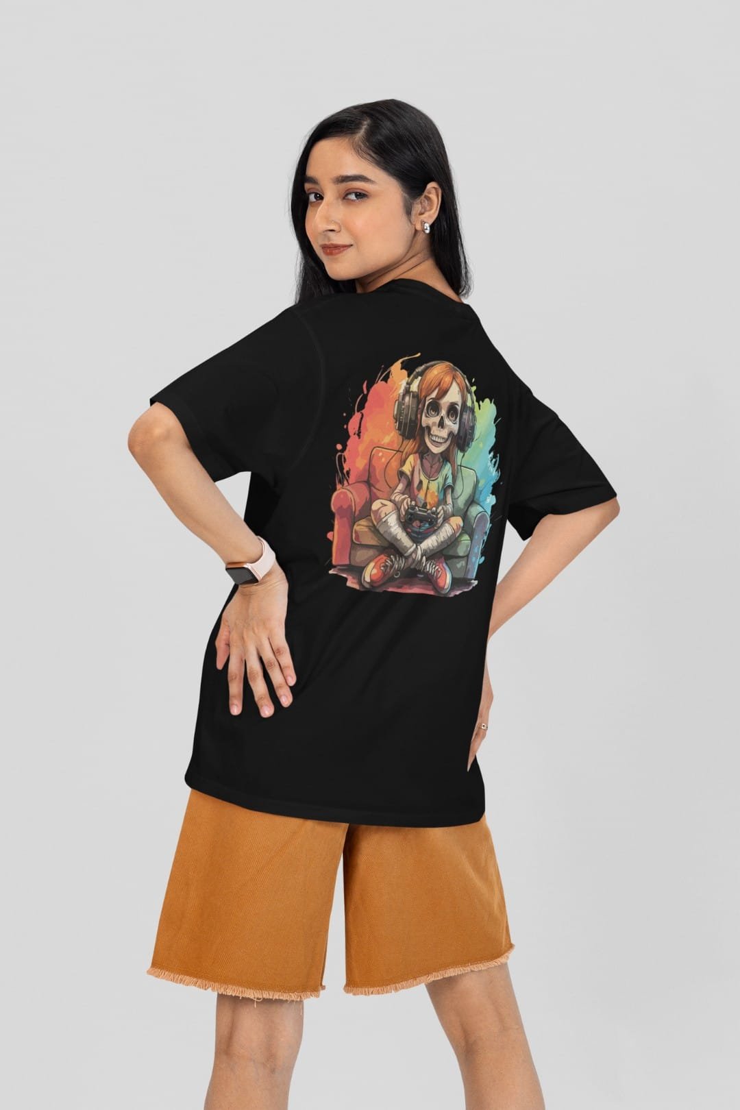 Gamer girl oversized tshirt