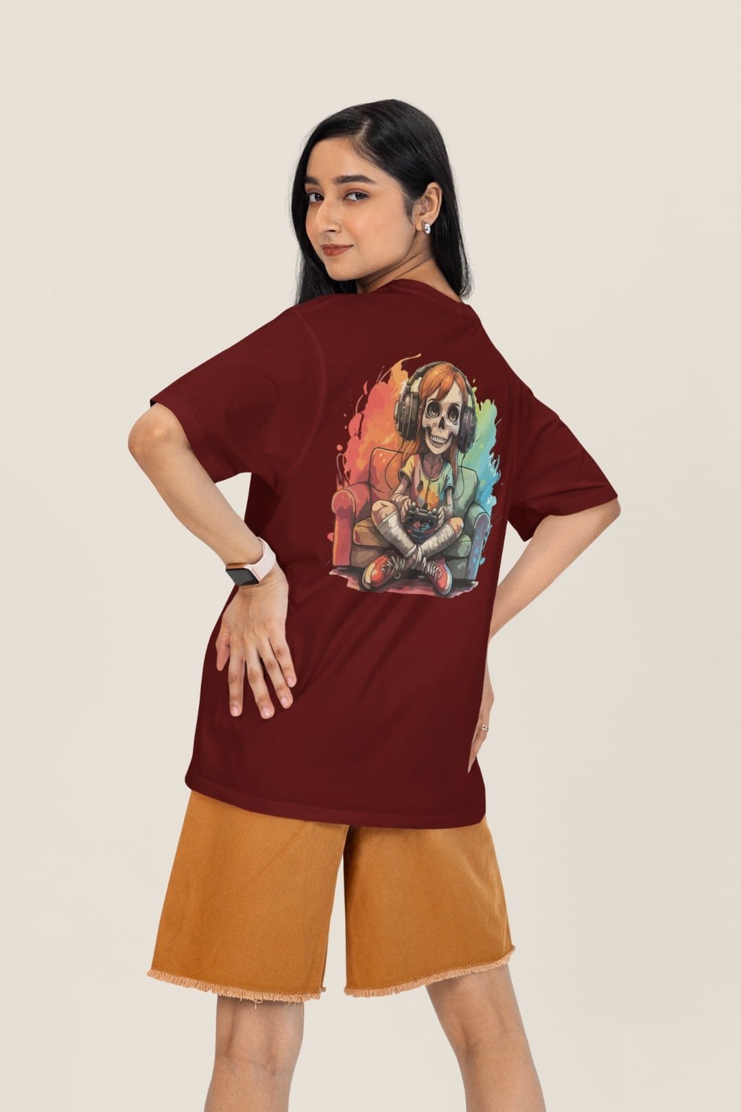 Gamer girl oversized tshirt