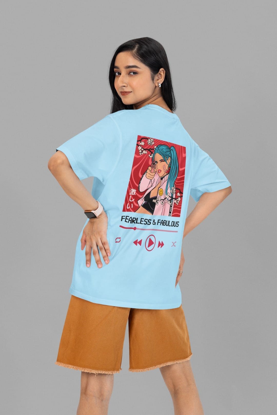 Fearless & fabulous Comfy Oversized T-shirt by dudle