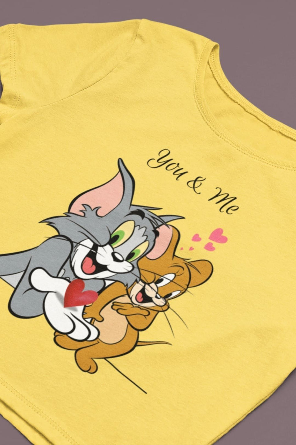 Tom and Jerry Crop Top