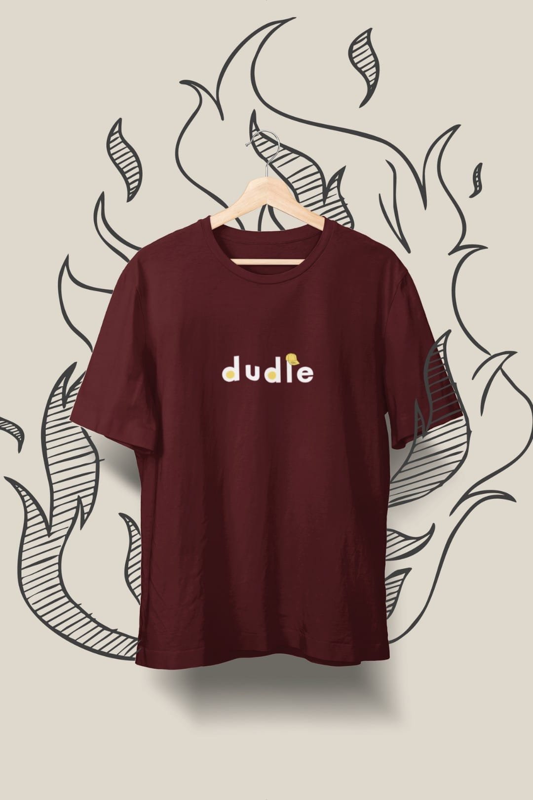 Dudle women tshirts Bio Washed 100% Cotton tee