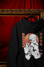 Sukuna Hooded Sweatshirt – Black