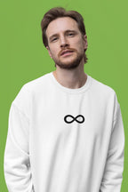 Sotaru Gojo Sweatshirt – 100% Cotton, Bio-Washed Premium Sweatshirt with Infinity Print by dudle